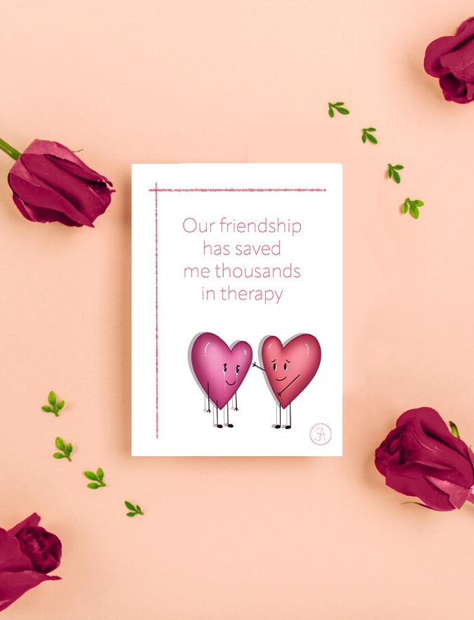 Love/friendship card theraphy